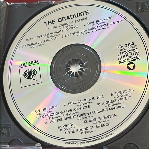 The Graduate : Original Motion Picture Soundtrack original owner selling - Picture 4 of 5